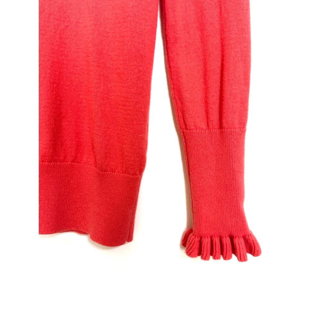 Boden Ruffle Wool Sweater - Picture 2 of 6